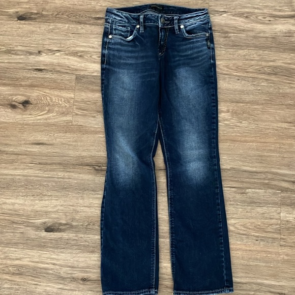 SILVER JEANS Suki Slim Boot Cut Denim Jeans. Size W27/L31. - Picture 4 of 11